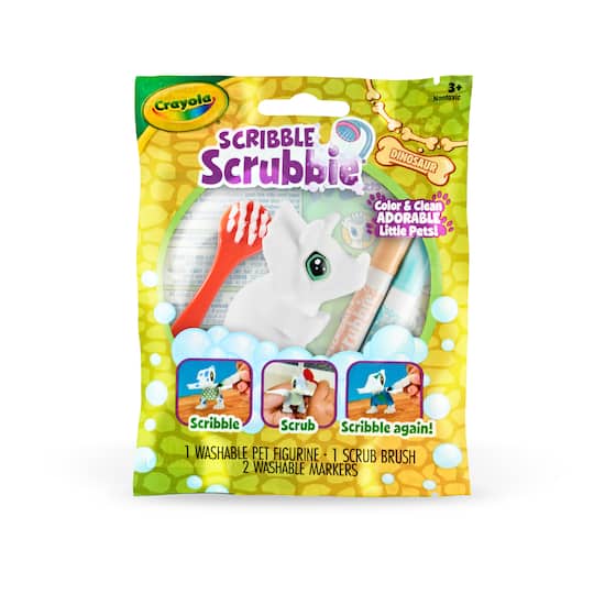 Crayola® Scribble Scrubbie® New Dinosaur Blind Pack